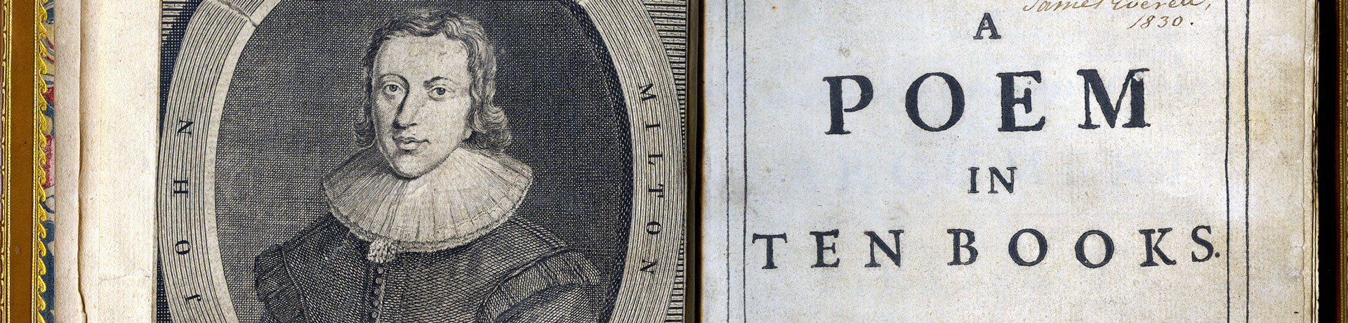 Milton, Paradise Lost title page