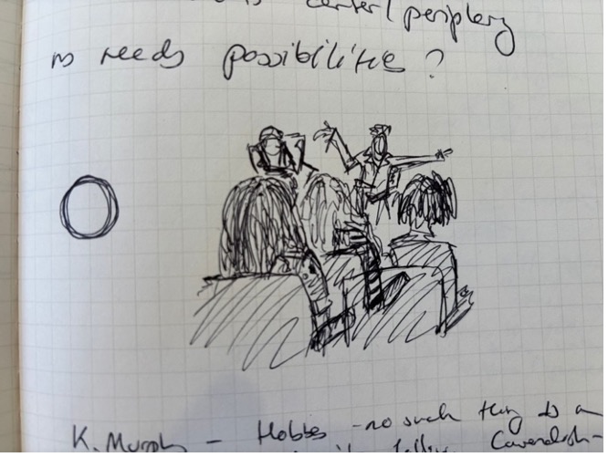 Another doodle by Dr. Michal Zecharaiah