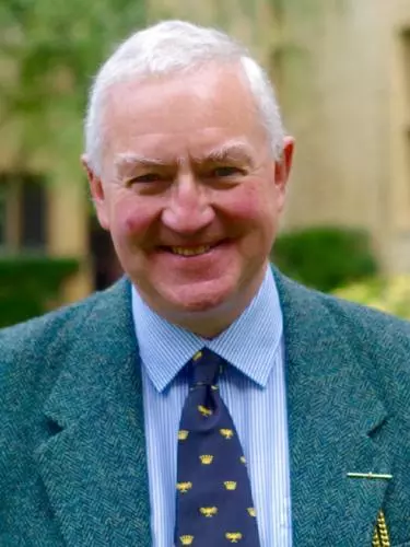 Photo of Peter Davidson smiling to camera