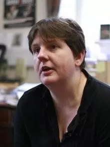 Photo of Emma Smith speaking