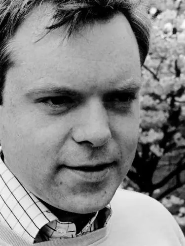 Black and white photo of Stephen Bernard