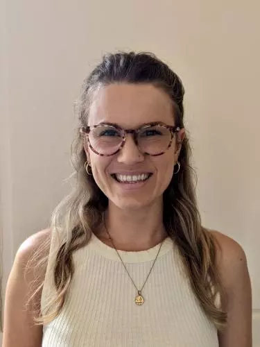 Dr. Michelle Pfeffer against a white background
