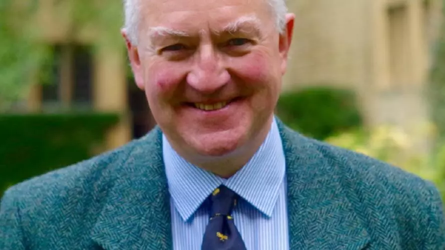 Photo of Peter Davidson smiling to camera