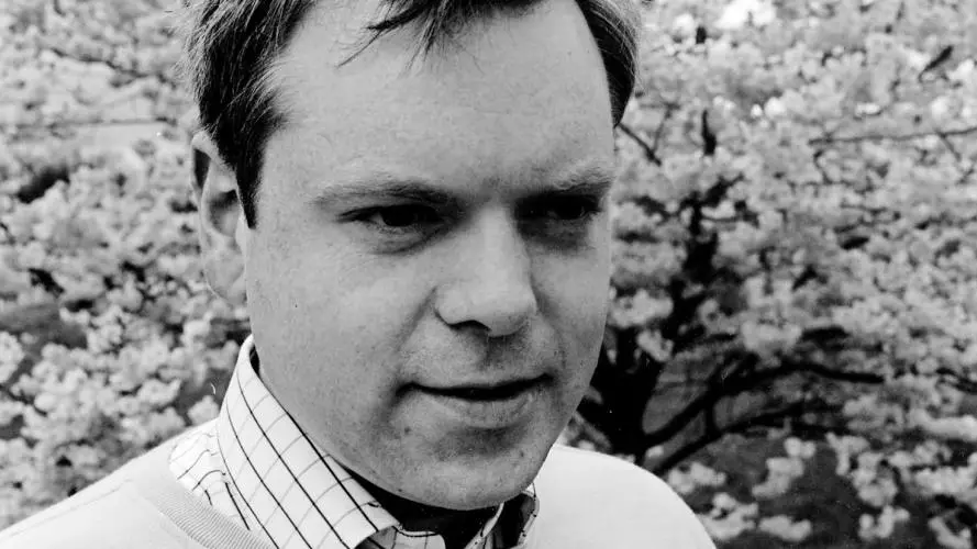 Black and white photo of Stephen Bernard