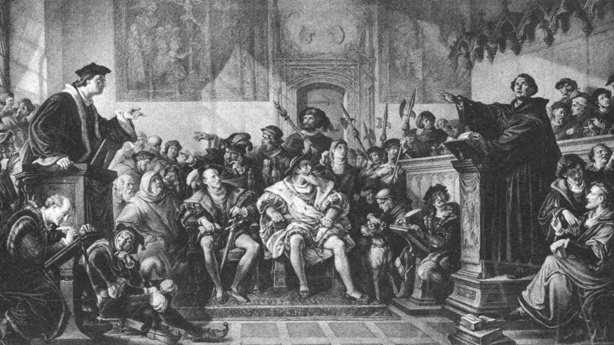 Disputation between Luther and Eck on the Pleissenburg, Leipzig