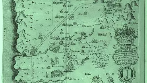 Map of the Eastern mediterranean