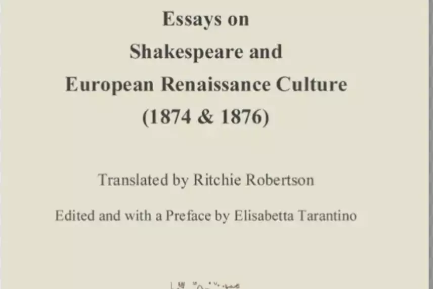 Cover page of König's Essays, ed. Elisabetta Tarantino 