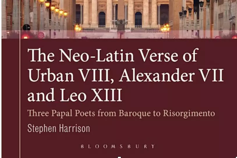 Cover page of Harrison's edition of Papal Neo-Latin Verse